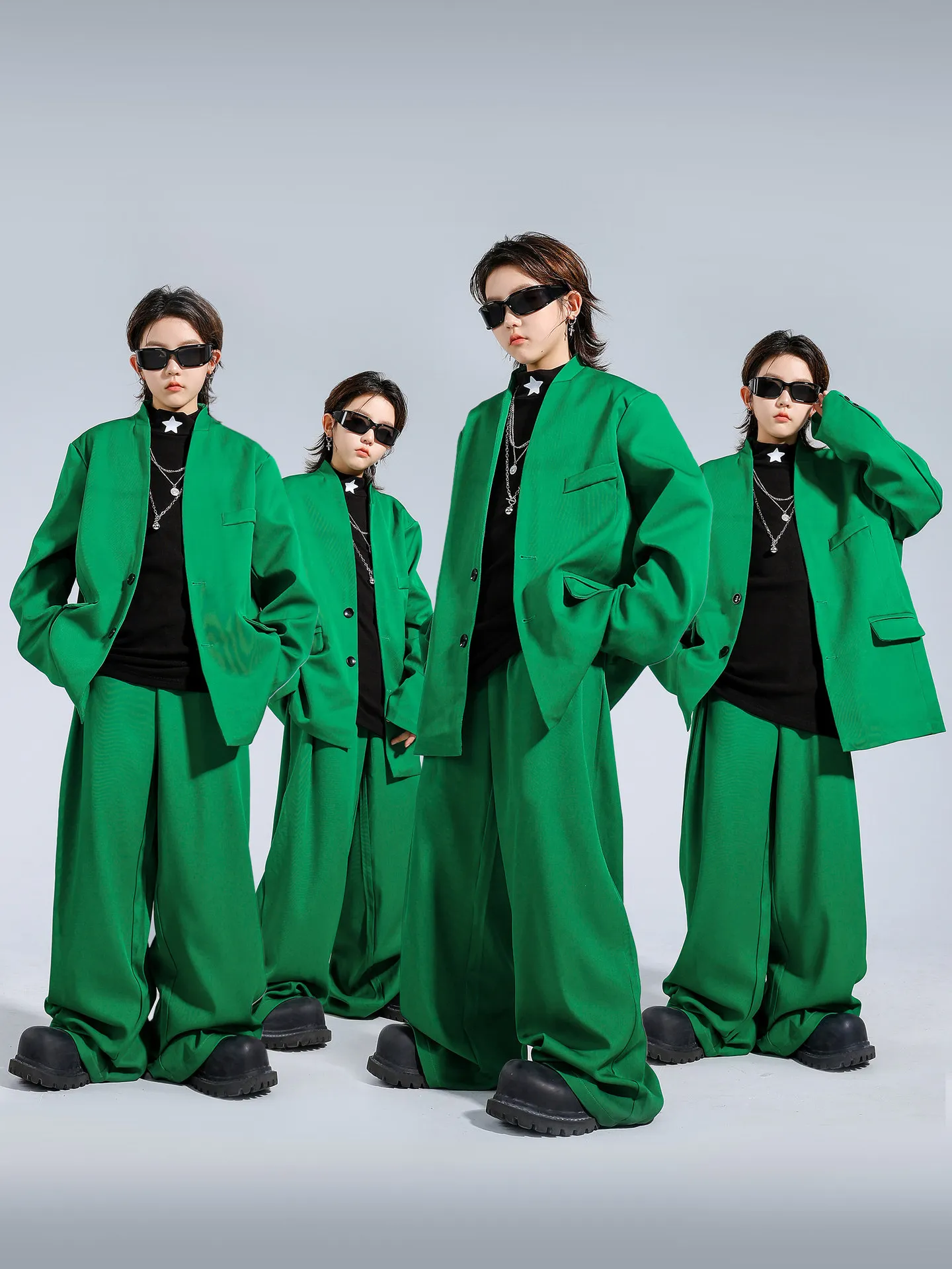 Children Boys Girls Streetwear Hip Hip Suit Coat Pants Sets Kids Coat Trousers Suits Costume Stage Show Dance Clothes Tracksuits
Children Boys Girls Streetwear Hip Hip Suit Coat Pants Sets Kids Coat Trousers Suits Costume Stage Show Dance Clothes Tracksuits