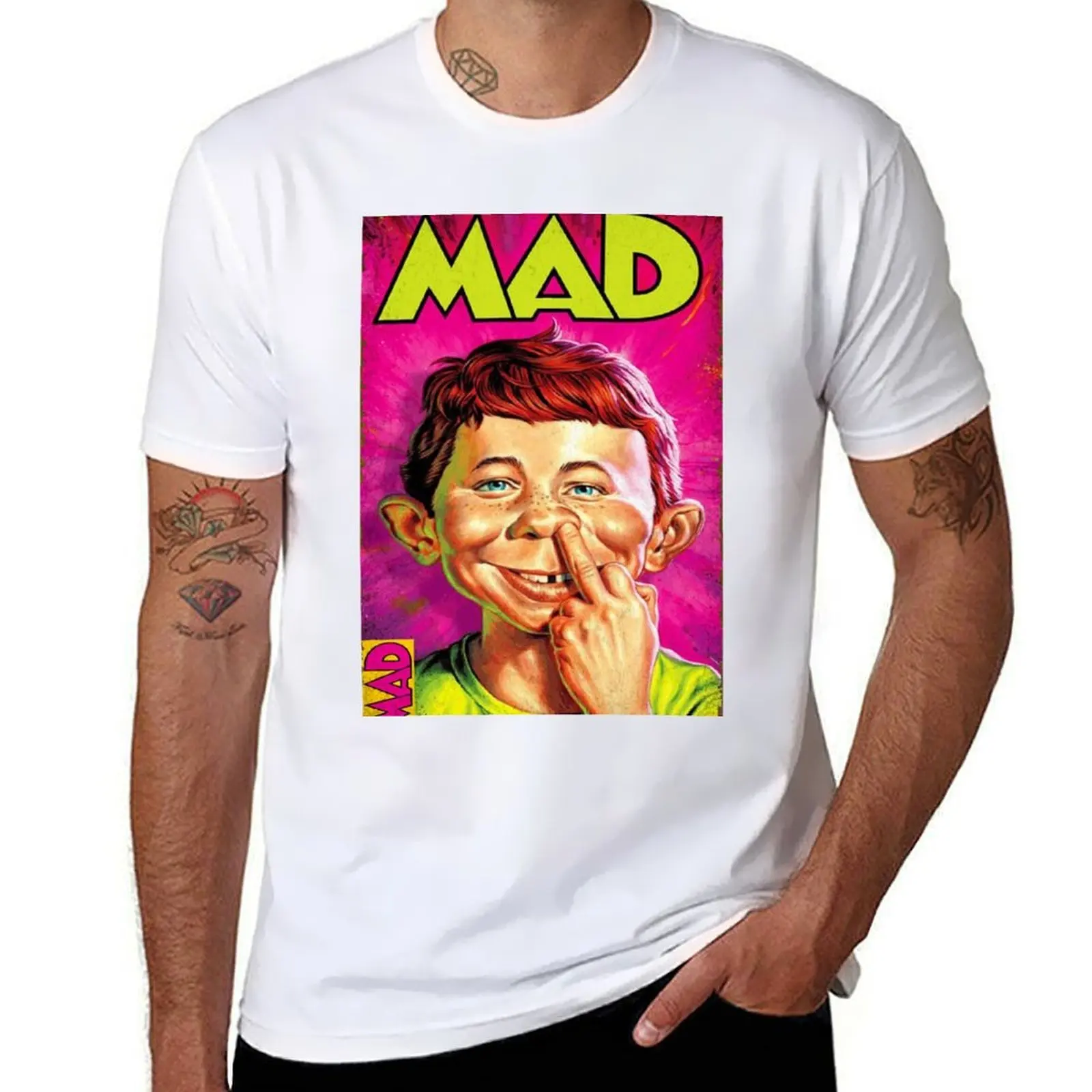 Mythical Mad Magazine Classic T-Shirt man t shirt cotton t shirts for man pack white T-Shirt
Mythical Mad Magazine Classic T-Shirt man t shirt cotton t shirts for man pack white T-Shirt