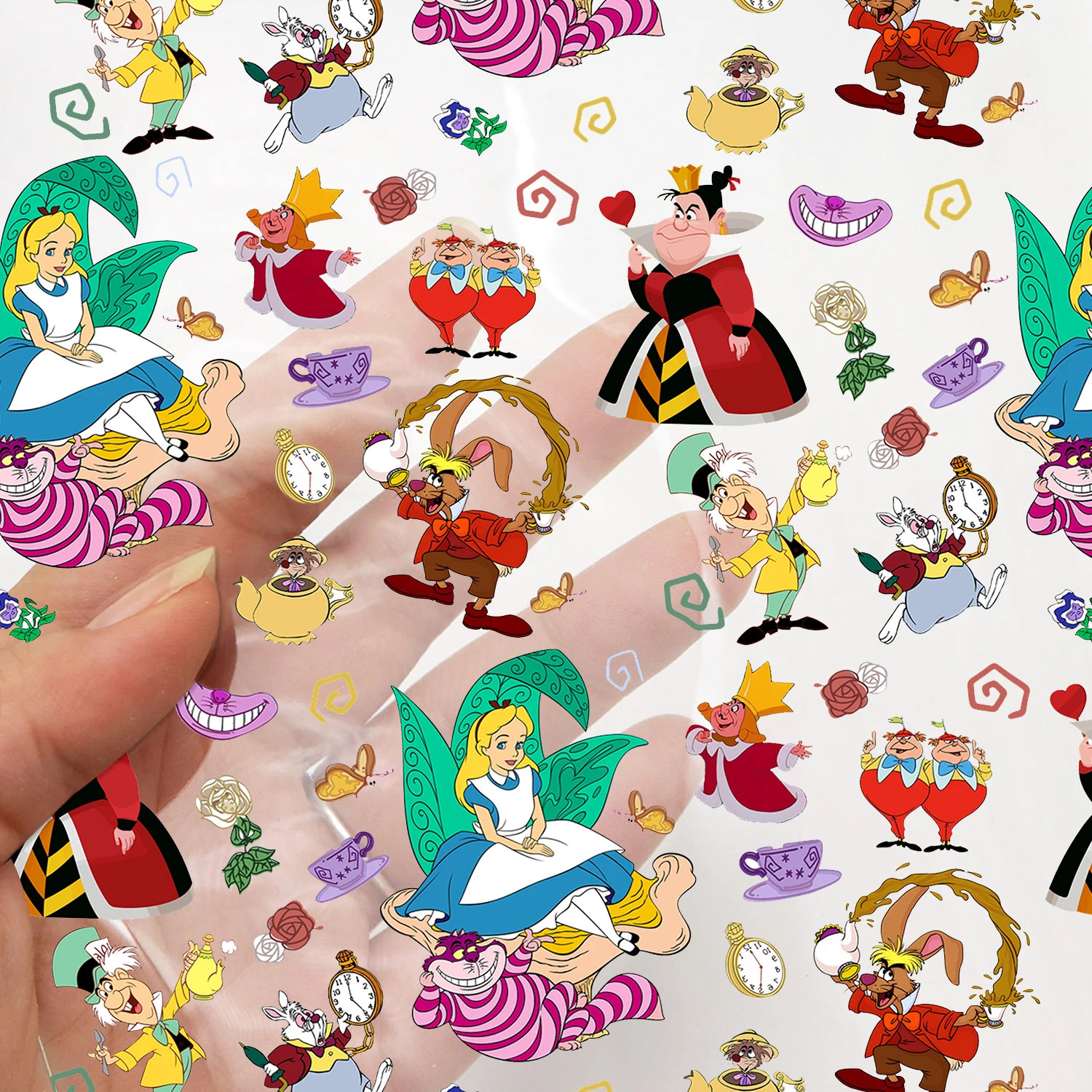 Waterproof Transparent Faux Leather Sheet UV-Printed Disney Princess Designs PVC Vinyl For DIY Crafts Bows Earrings Bags Crafts
Waterproof Transparent Faux Leather Sheet UV-Printed Disney Princess Designs PVC Vinyl For DIY Crafts Bows Earrings Bags Crafts