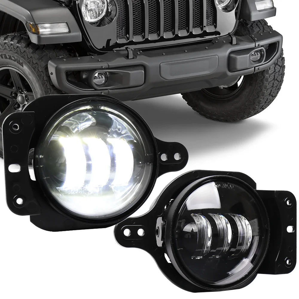 Светодиодные противотуманные фары с корпусом кронштейна, 1 пара для Jeep Wrangler JL 2018 2019, бампер на 10-летие
Светодиодные противотуманные фары с корпусом кронштейна, 1 пара для Jeep Wrangler JL 2018 2019, бампер на 10-летие