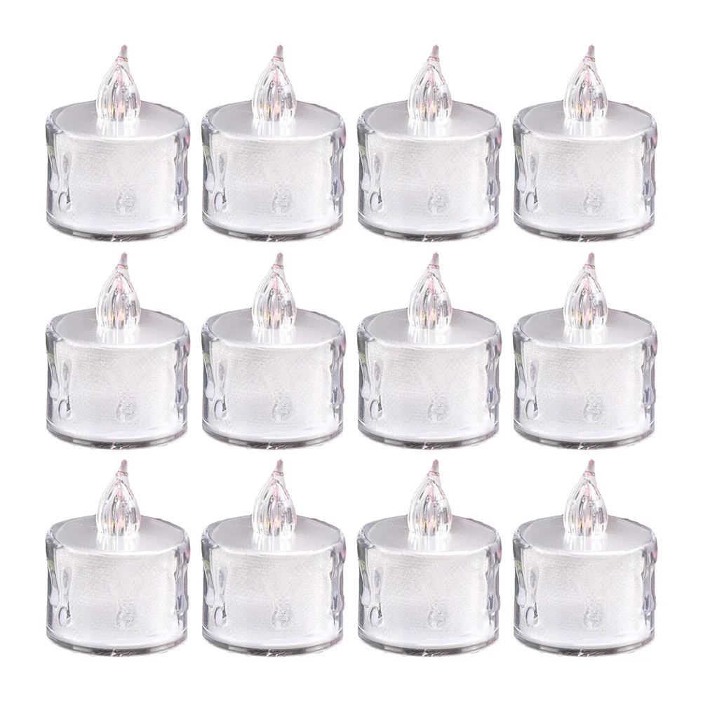 12Pcs Electric Warm Flickering LED Light Flameless Tealight Safe Non-Melting Design for Table Decor Party Wedding Events
12Pcs Electric Warm Flickering LED Light Flameless Tealight Safe Non-Melting Design for Table Decor Party Wedding Events