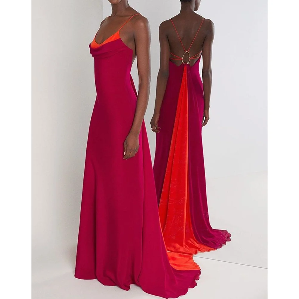 Spaghetti Strap Floor Length Dresses Sleeveless Slim Fit Customized Photos Shoot Dress Reception Dress
Spaghetti Strap Floor Length Dresses Sleeveless Slim Fit Customized Photos Shoot Dress Reception Dress