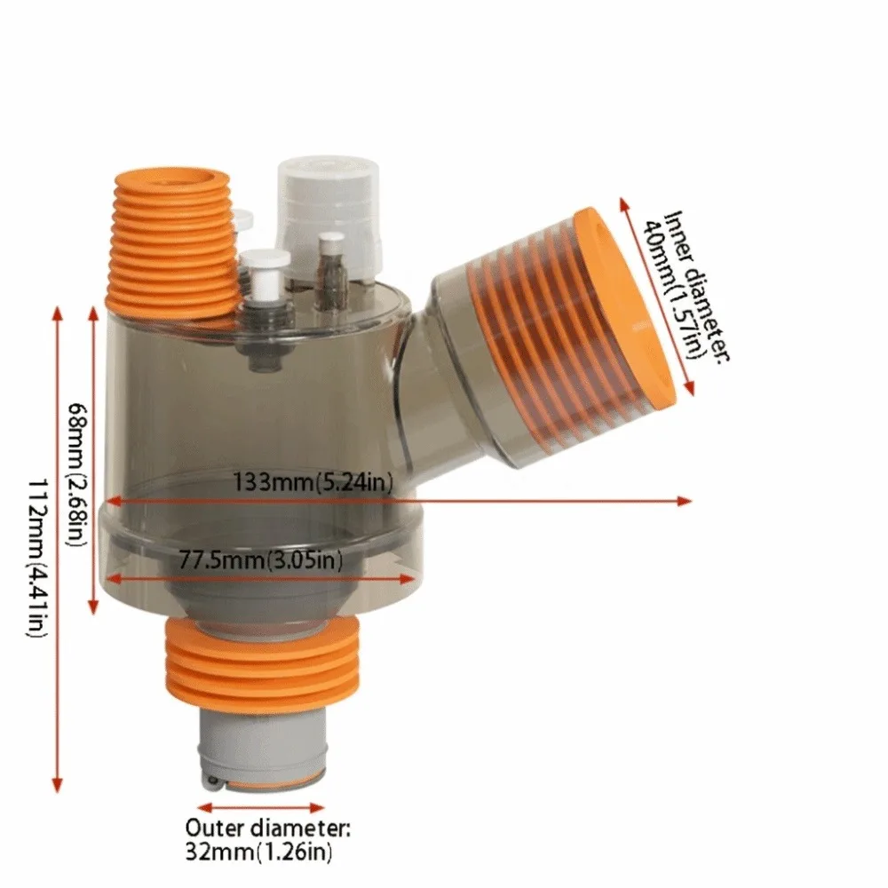 Connects Three-Way Drain Pipe Diverter Triple Floor Drain Water Divider Air Conditioning
Connects Three-Way Drain Pipe Diverter Triple Floor Drain Water Divider Air Conditioning
