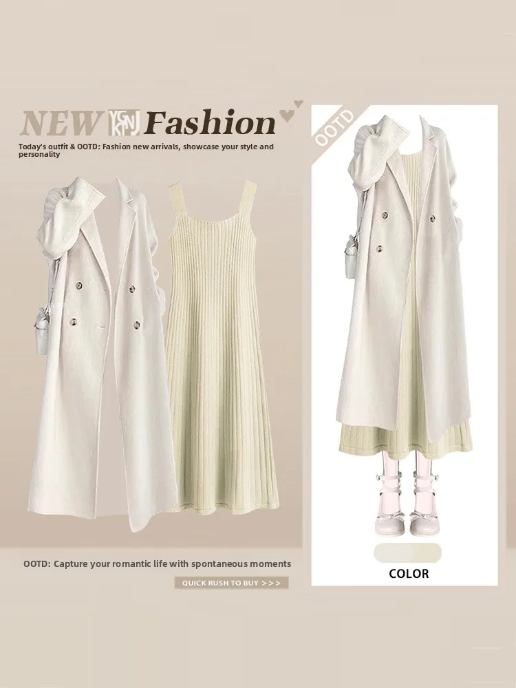 Корейское длинное пальто-дубленка для женщин: модное, стройнящее, на лето, осень, зиму, элитное, с простым дизайном
Корейское длинное пальто-дубленка для женщин: модное, стройнящее, на лето, осень, зиму, элитное, с простым дизайном