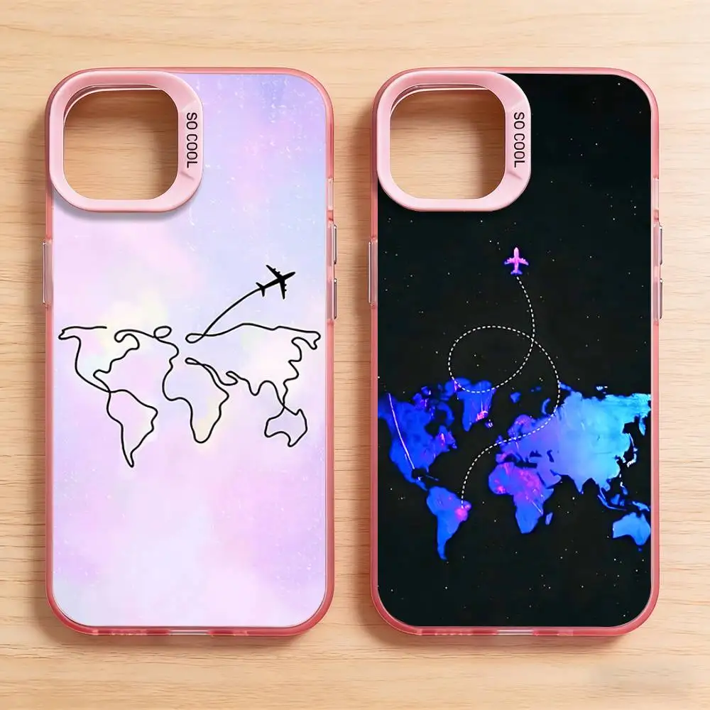 Airplane Route Traveling Phone Case for iPhone 17 16 Pro Plus 15 14 13 Max Mini 12 11 X XS Air Shield Bumper
Airplane Route Traveling Phone Case for iPhone 17 16 Pro Plus 15 14 13 Max Mini 12 11 X XS Air Shield Bumper