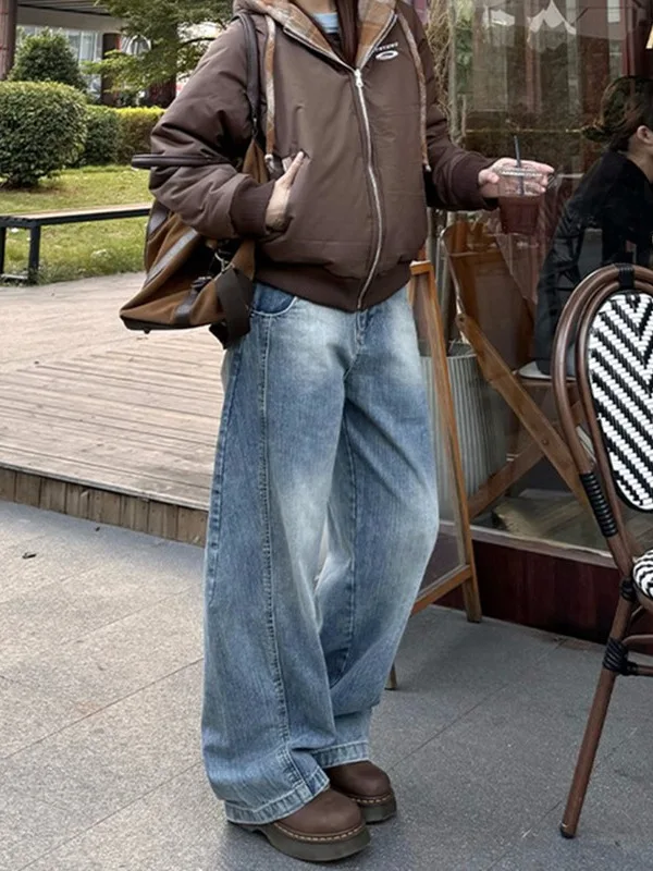 Джинсы с низкой талией, одежда для женщин, карго с карманами, универсальная рабочая одежда с несколькими карманами, камуфляжная женская джинсовая мода, уличная одежда 
Джинсы с низкой талией, одежда для женщин, карго с карманами, универсальная рабочая одежда с несколькими карманами, камуфляжная женская джинсовая мода, уличная одежда