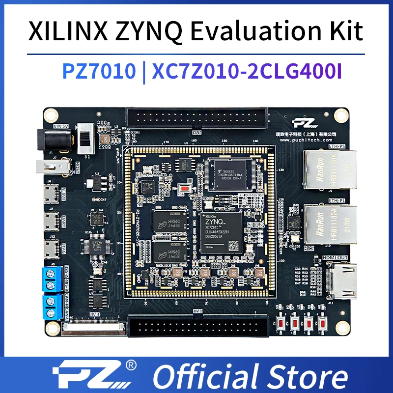 Puzhi 7010 оценочный комплект Xilinx Zynq-7000 SoC XC7Z010 FPGA макетная плата ZYNQ 7000
Puzhi 7010 оценочный комплект Xilinx Zynq-7000 SoC XC7Z010 FPGA макетная плата ZYNQ 7000