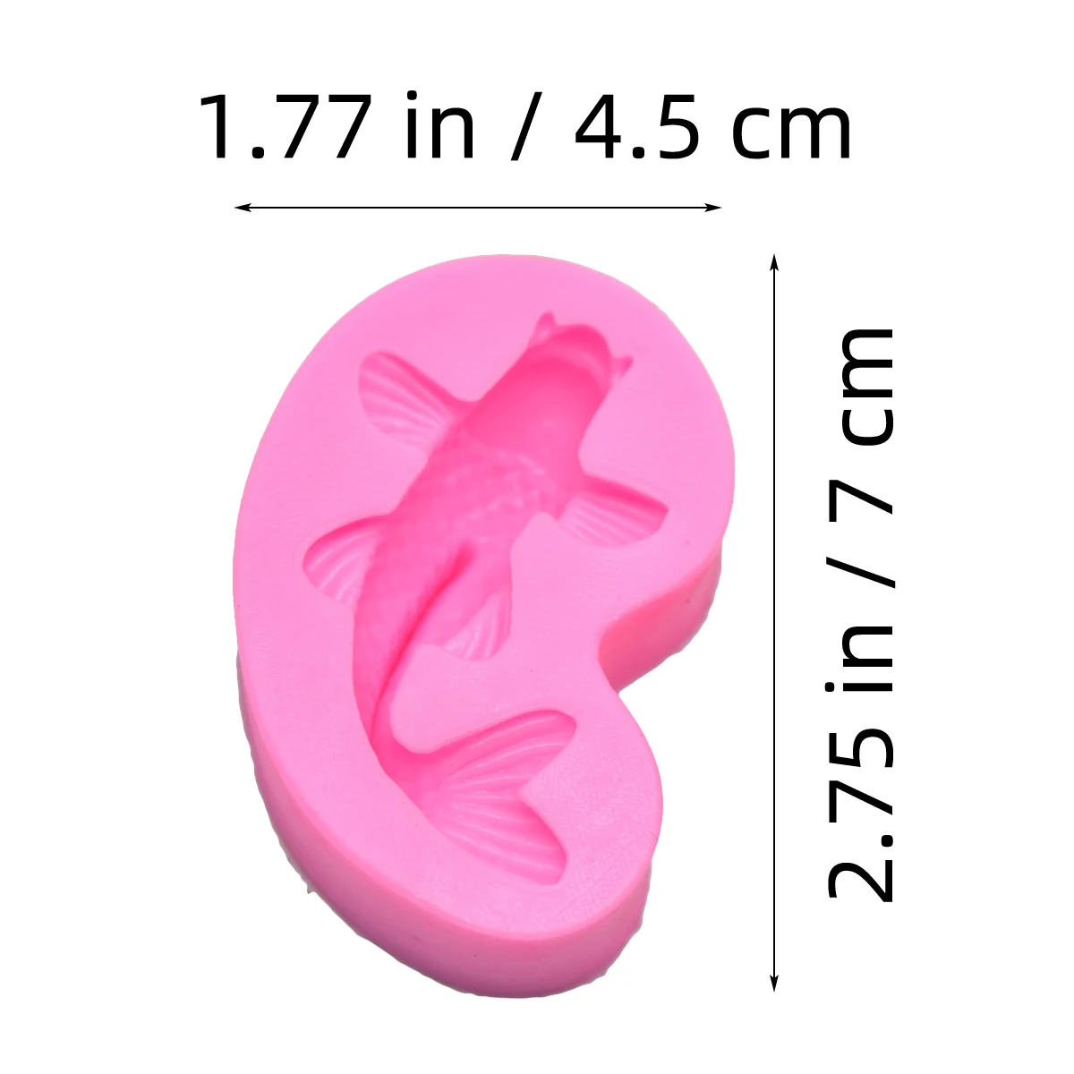 Goldfish Carp Silicone Cake Goldfish Carp Fondant Mold Baking Chocolate C y Ice DIY Crafts Soap Mold Sewing Supplies Art
Goldfish Carp Silicone Cake Goldfish Carp Fondant Mold Baking Chocolate C y Ice DIY Crafts Soap Mold Sewing Supplies Art