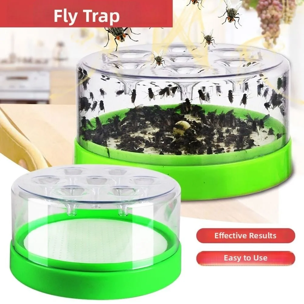 Practical 7 Holes Automatic Fly Trap Safe Reusable Mosquito Killler Non-Toxic Durable Plastic Fly Trap Box Home
Practical 7 Holes Automatic Fly Trap Safe Reusable Mosquito Killler Non-Toxic Durable Plastic Fly Trap Box Home