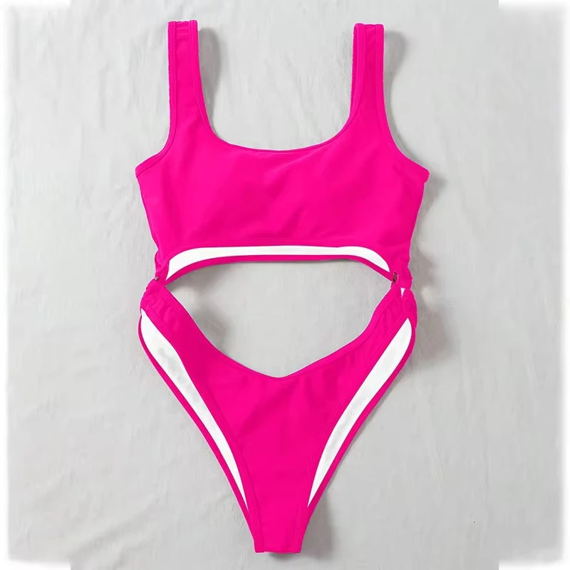 New European and American summer Cut Out bikini beach sexy high-end hot spring swimsuit for women surfing eye-catching mature
New European and American summer Cut Out bikini beach sexy high-end hot spring swimsuit for women surfing eye-catching mature