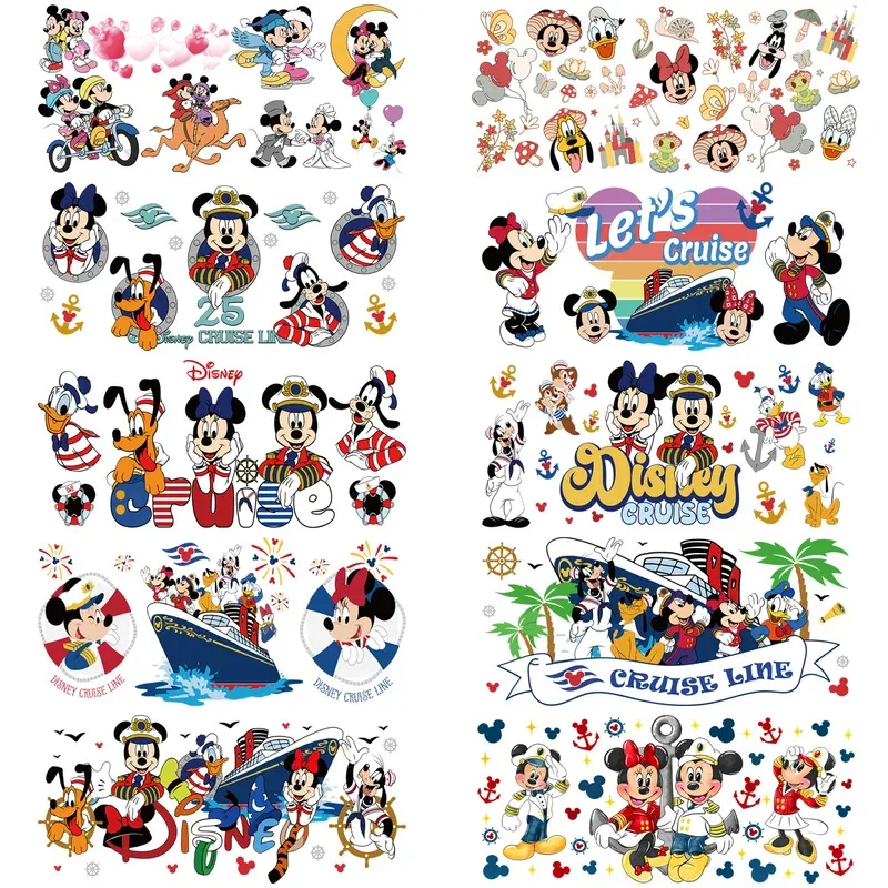 Cute Mickey Series easy peel waterproof DIY Decals 3D transfers uvdtf stickers 16oz uv dtf cup wraps for Libbey Glasses
Cute Mickey Series easy peel waterproof DIY Decals 3D transfers uvdtf stickers 16oz uv dtf cup wraps for Libbey Glasses