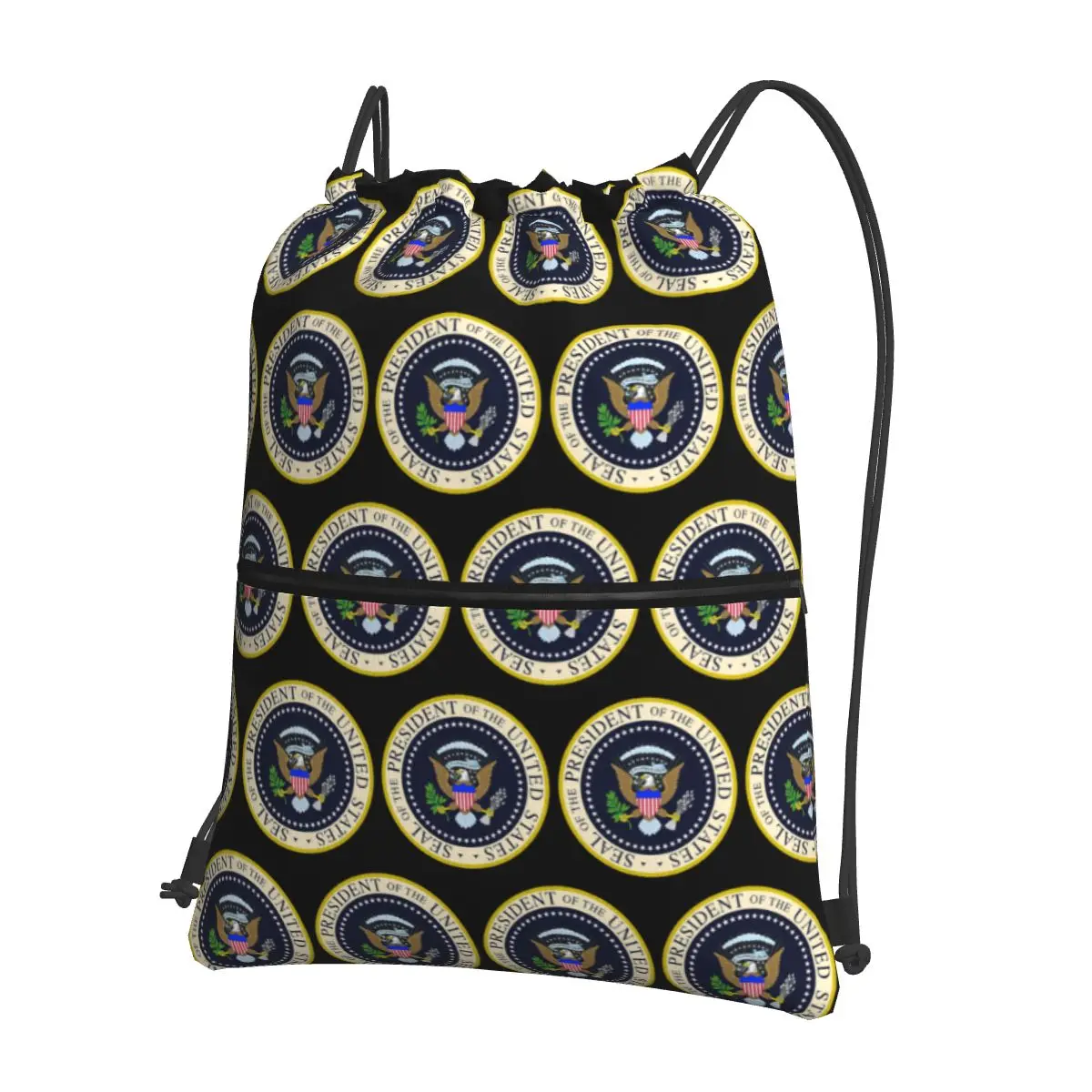 Seal Of The President Of The United States Backpacks Fashion Drawstring Bags Sports Bag Book Bags for Travel Students
Seal Of The President Of The United States Backpacks Fashion Drawstring Bags Sports Bag Book Bags for Travel Students