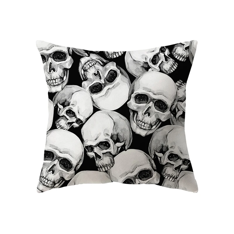 Skull Throw Pillow Cover Halloween Theme Series Sofa Chair Bed Cushion Home Decor
Skull Throw Pillow Cover Halloween Theme Series Sofa Chair Bed Cushion Home Decor