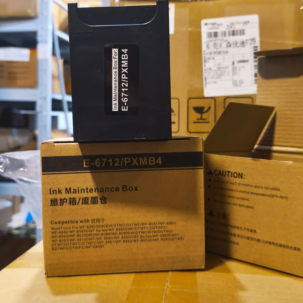5X T6712 T671200 Ink Maintenance Box for EPSON WF 6090 6590 8010 8090 8510 8590 WF6090 WF6590 WF8010 WF8090 WF8510 WF8590
5X T6712 T671200 Ink Maintenance Box for EPSON WF 6090 6590 8010 8090 8510 8590 WF6090 WF6590 WF8010 WF8090 WF8510 WF8590
