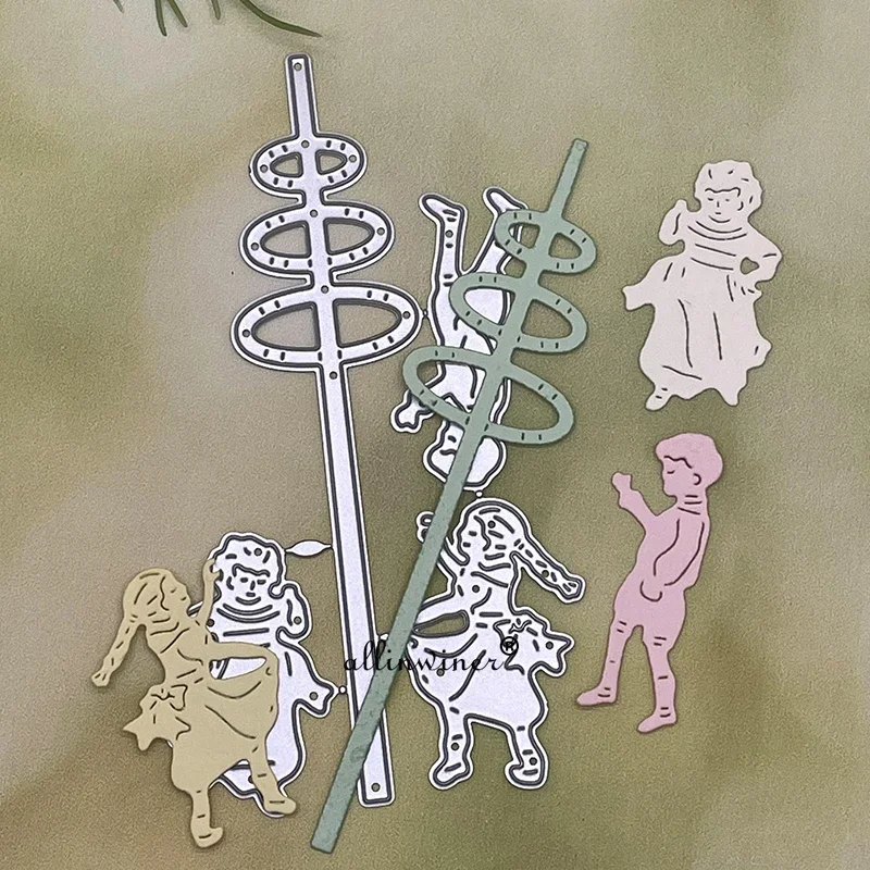 New Spin dancing child Metal Cutting Dies for DIY Scrapbooking Album Paper Cards Decorative Crafts Embossing Die Cuts
New Spin dancing child Metal Cutting Dies for DIY Scrapbooking Album Paper Cards Decorative Crafts Embossing Die Cuts