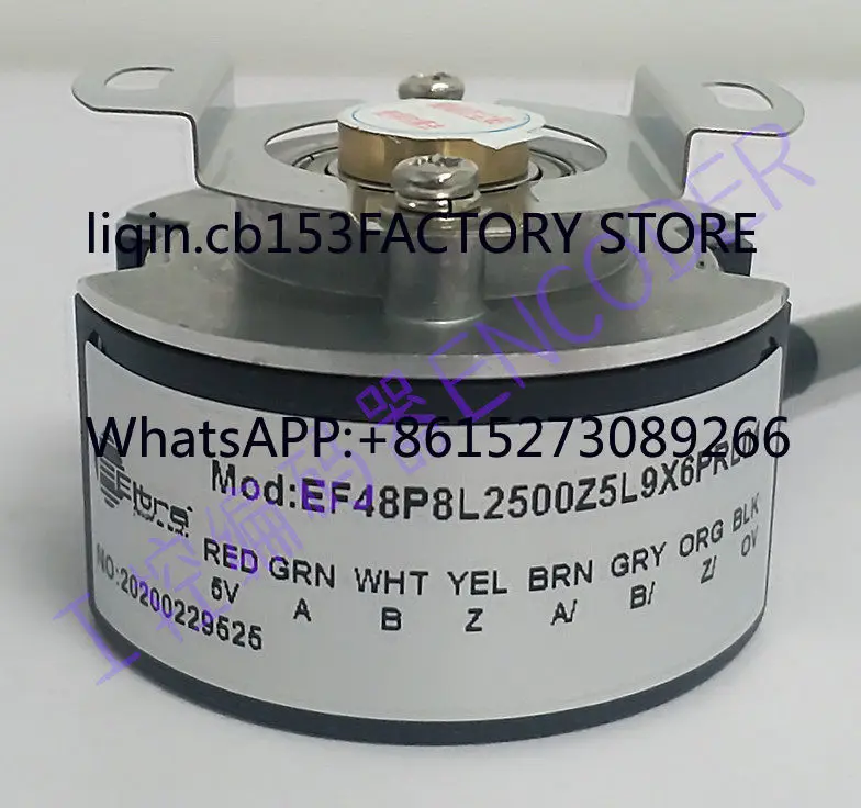 EF48P8L2500Z5L9X6PRL01 servo motor encoder EF48P8L2500Z5L8X6PR.001
EF48P8L2500Z5L9X6PRL01 servo motor encoder EF48P8L2500Z5L8X6PR.001
