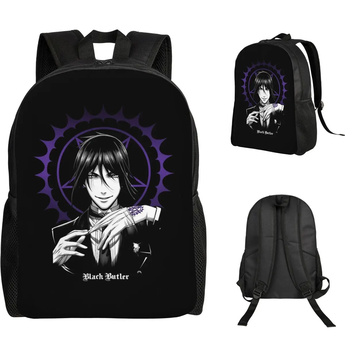 Black Butler Anime Backpack Student Boys Girls BookBag School Bag Laptop Shoulder Bags
Black Butler Anime Backpack Student Boys Girls BookBag School Bag Laptop Shoulder Bags