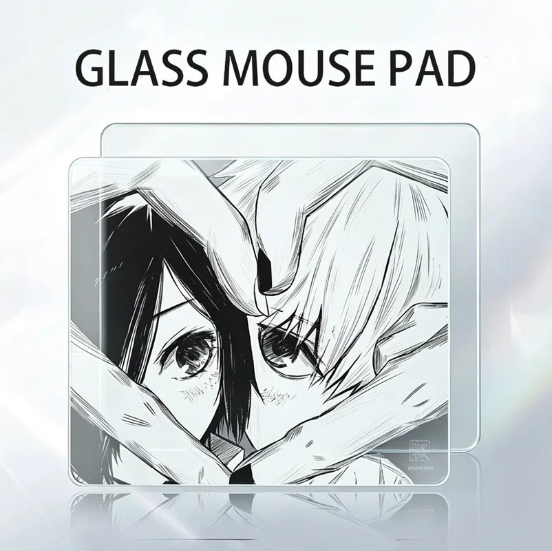 Sweet Girl Cute Couple Waterproof Glass Mouse Pad Ee-sports Gaming Keyboard Office Desktop Decoration Student Dormitory
Sweet Girl Cute Couple Waterproof Glass Mouse Pad Ee-sports Gaming Keyboard Office Desktop Decoration Student Dormitory