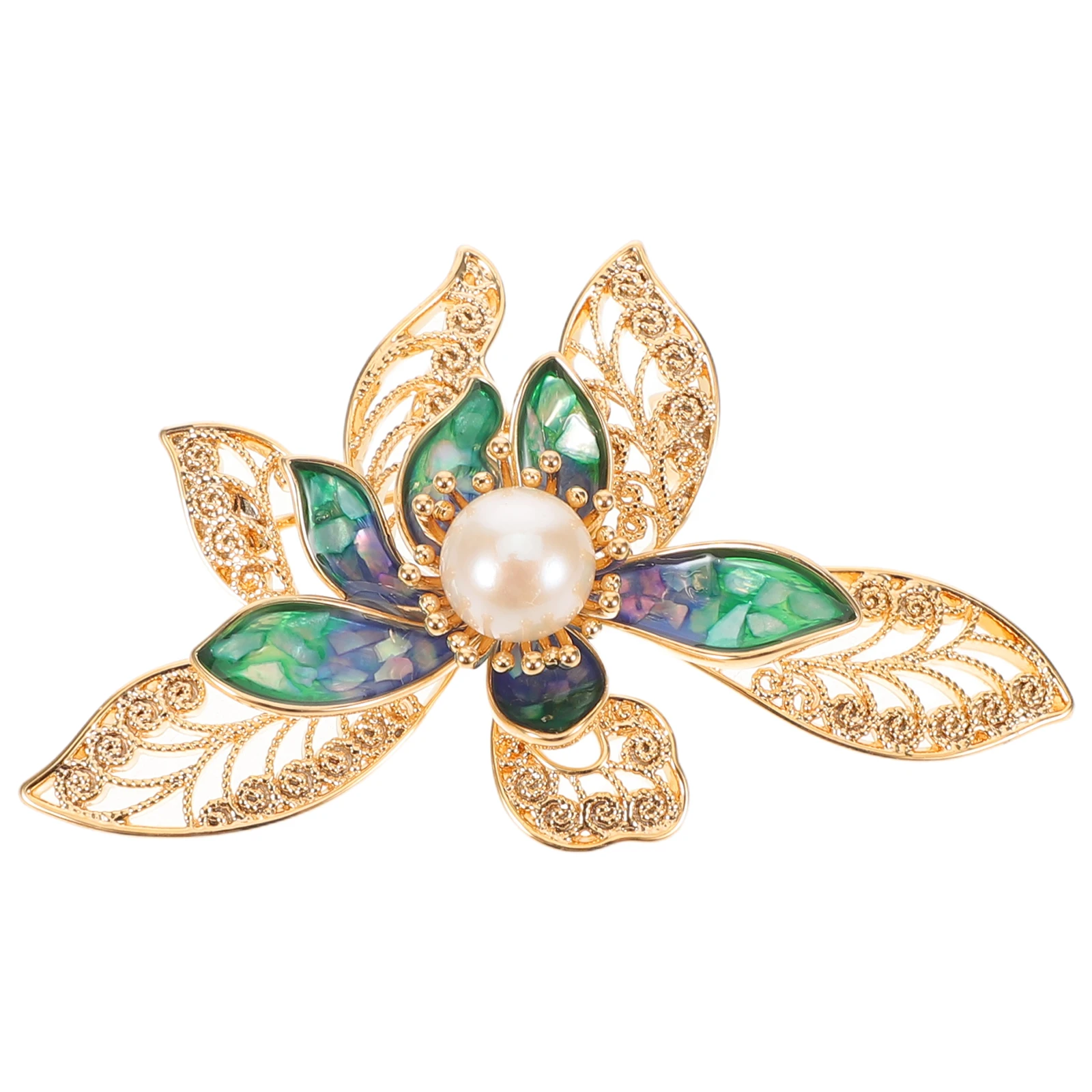Lotus Flower Brooch Artificial Pearls Rhinestone Crystal Lapel Pin Wedding Bride Dress Engagement Jewelry Jacket Badge
Lotus Flower Brooch Artificial Pearls Rhinestone Crystal Lapel Pin Wedding Bride Dress Engagement Jewelry Jacket Badge