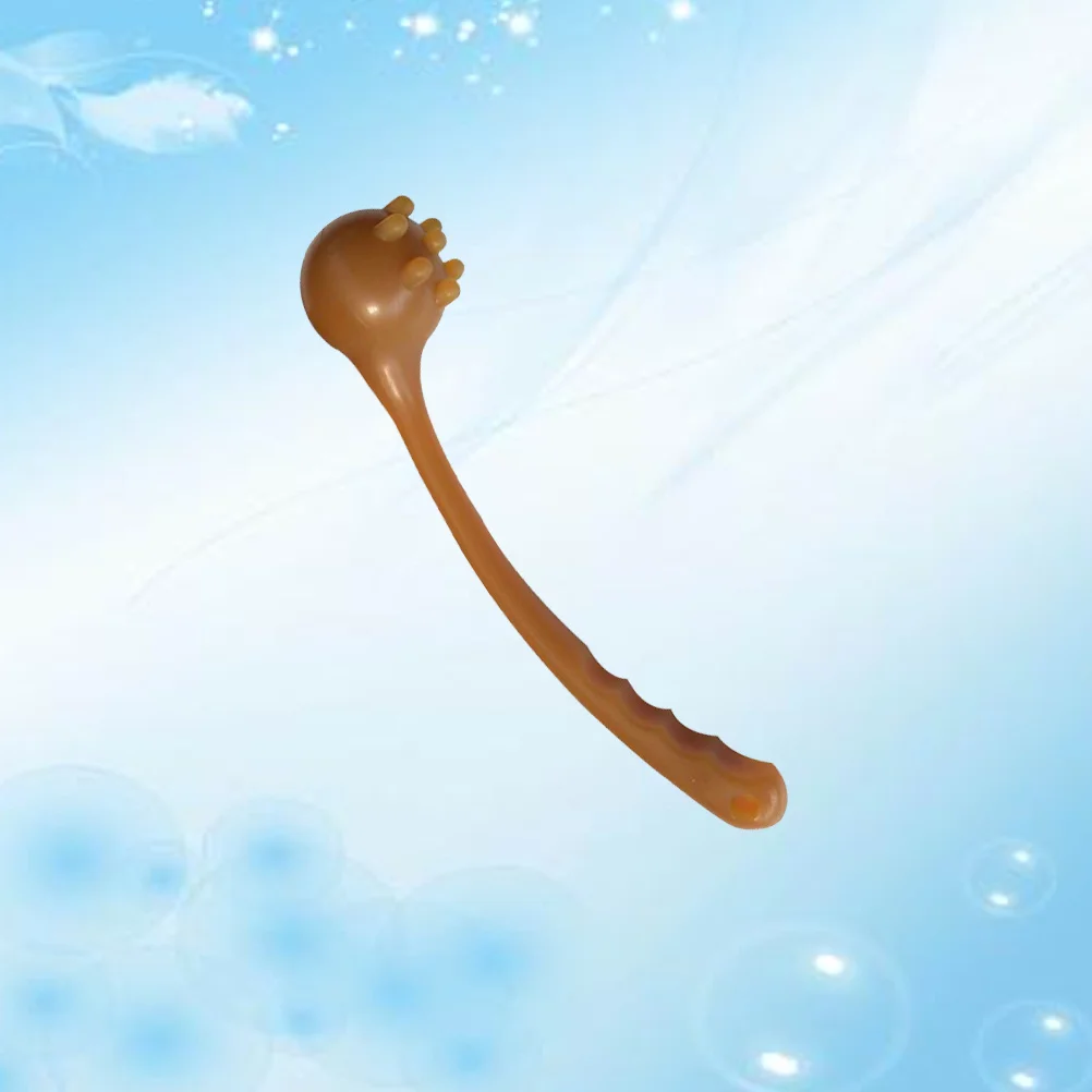 Fitness Massage Hammer Brown Multifunctional Plastic Rod Neck Shoulder Back Stress Relief Therapy Tool for Blood Circulation
Fitness Massage Hammer Brown Multifunctional Plastic Rod Neck Shoulder Back Stress Relief Therapy Tool for Blood Circulation