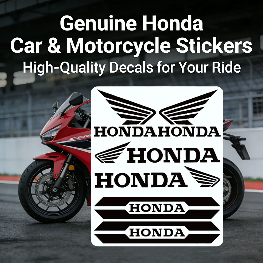 For Honda Motorcycle Modification Reflective Stickers Dirt Bike Racing Helmet Decals Fuel Tank Waterproof Car Decoration
For Honda Motorcycle Modification Reflective Stickers Dirt Bike Racing Helmet Decals Fuel Tank Waterproof Car Decoration