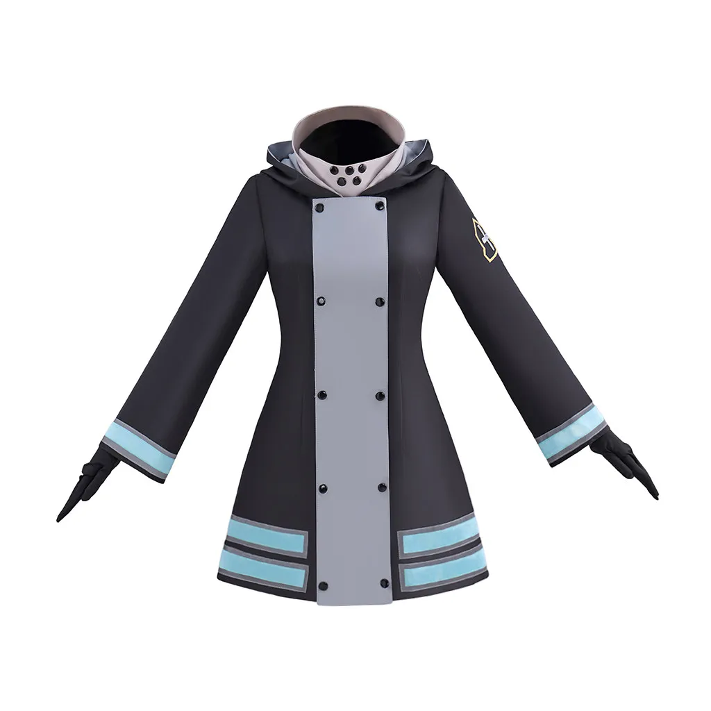 Tamaki Kotatsu Cosplay Anime Fire Costume Women Steampunk Trench Coat Halloween Hooded Uniform Custom Made
Tamaki Kotatsu Cosplay Anime Fire Costume Women Steampunk Trench Coat Halloween Hooded Uniform Custom Made