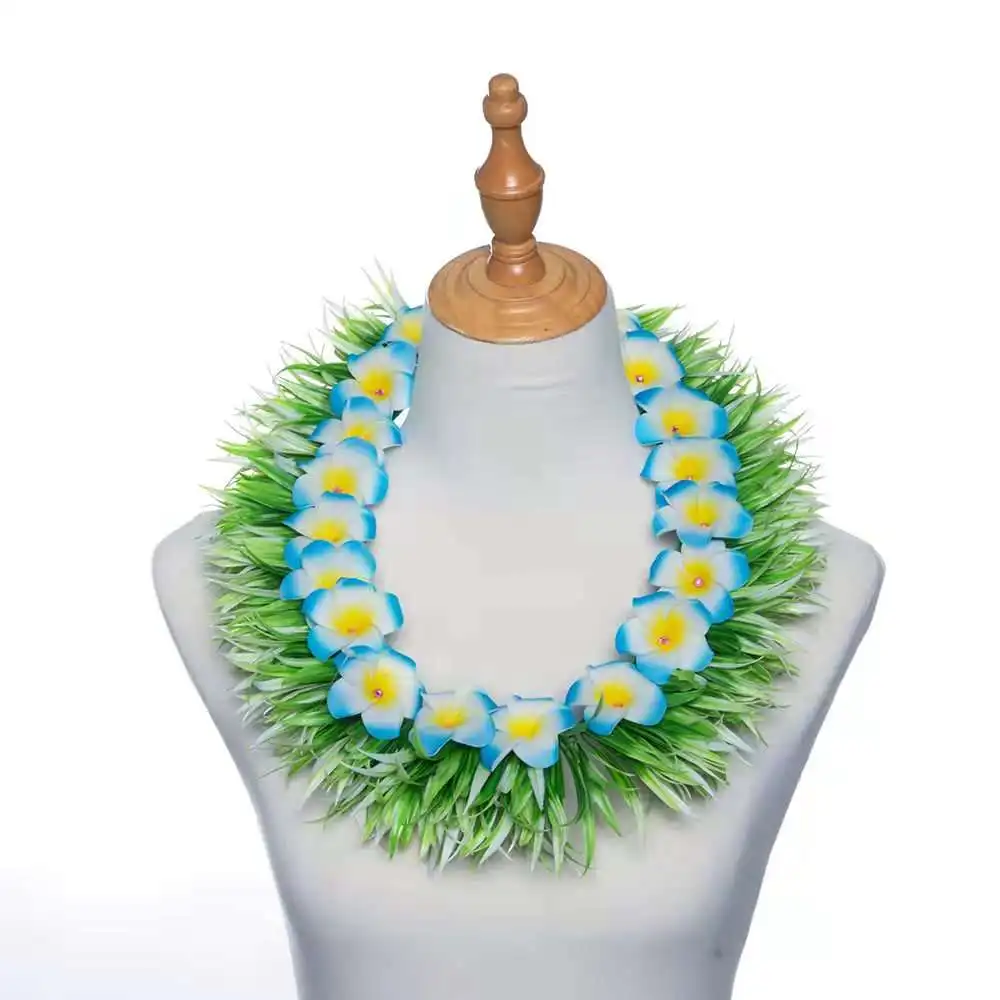 Free Shipping HLS00003 20pcs/lot 64CM Artificial Silk Grass Of Spring & Foam Plumeria Short Lei Hawaiian Women Dance Necklace
Free Shipping HLS00003 20pcs/lot 64CM Artificial Silk Grass Of Spring & Foam Plumeria Short Lei Hawaiian Women Dance Necklace