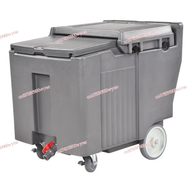 125 pound mobile ice bucket 110 liter mobile ice truck, large capacity outdoor mobile ice bucket, storage truck
125 pound mobile ice bucket 110 liter mobile ice truck, large capacity outdoor mobile ice bucket, storage truck
