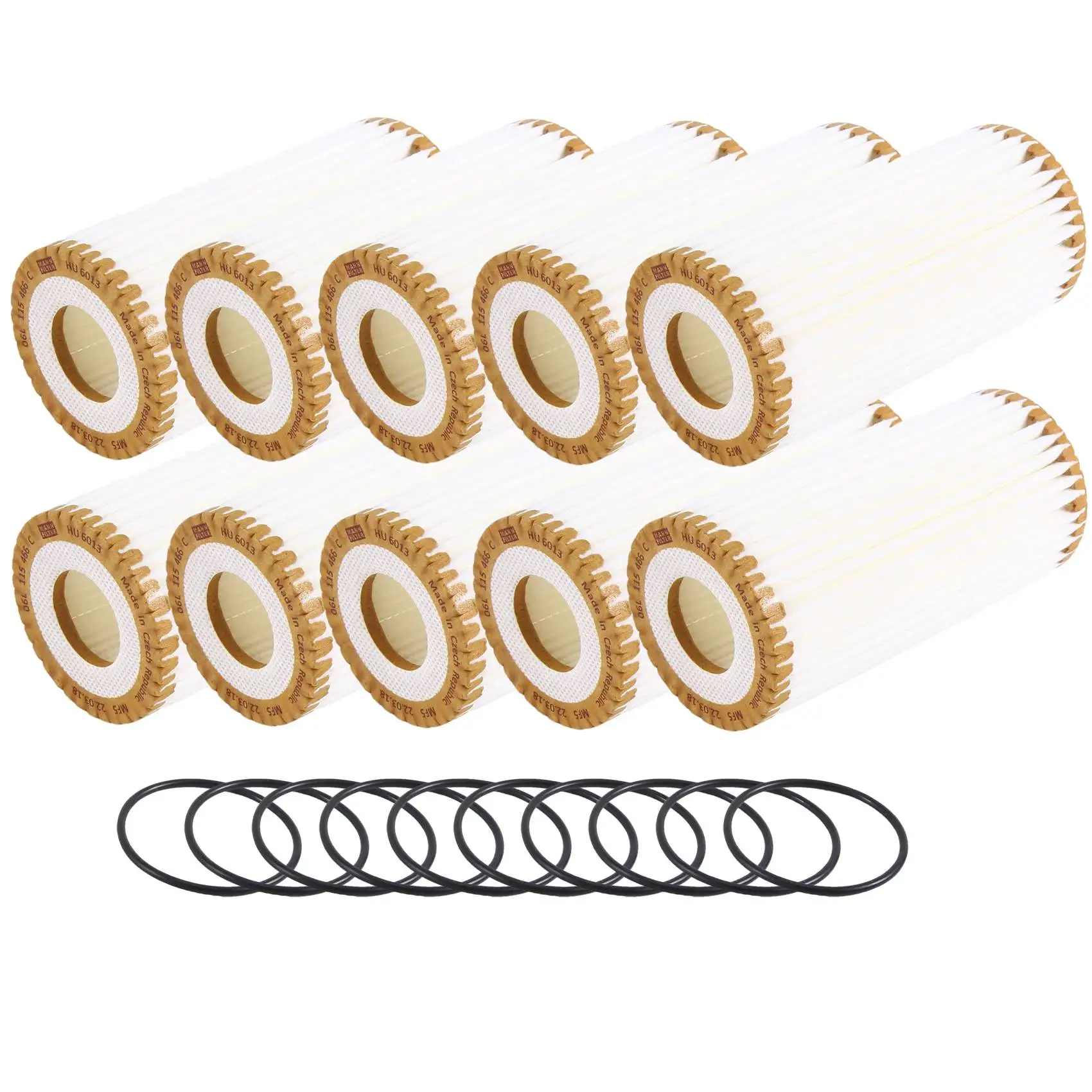 10PCS High Quality Oil Filter 06L115466 ,06L115562B ,06L115466C for Audi A6 A7 Skoda Octavia Superb B8 1.8TSI 2.0TSI
10PCS High Quality Oil Filter 06L115466 ,06L115562B ,06L115466C for Audi A6 A7 Skoda Octavia Superb B8 1.8TSI 2.0TSI