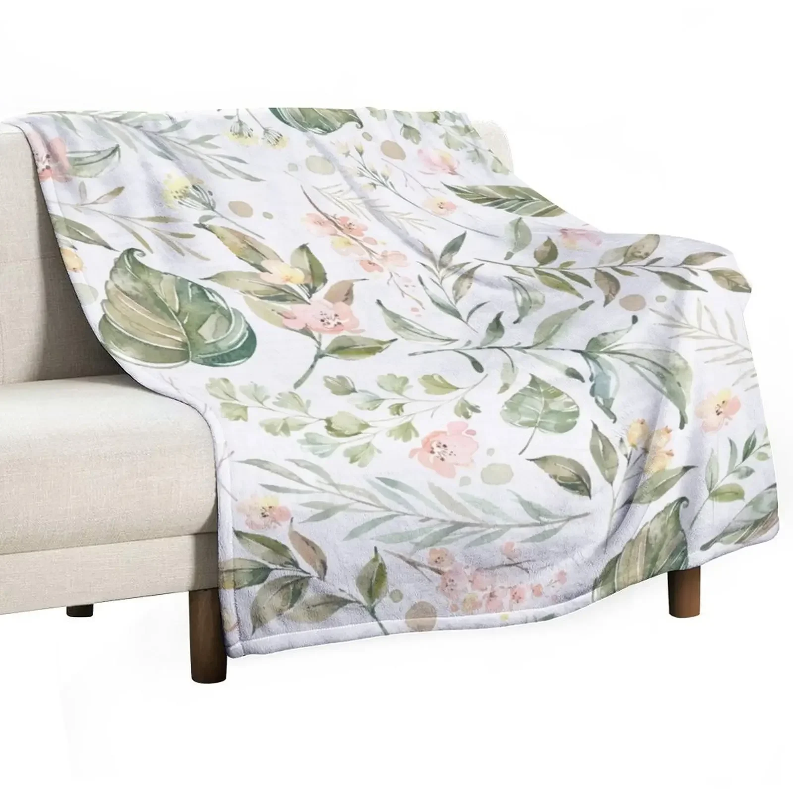 Floral watercolor pattern, pink and green botanical florals Throw Blanket blankets and throws cosplay anime Blankets
Floral watercolor pattern, pink and green botanical florals Throw Blanket blankets and throws cosplay anime Blankets