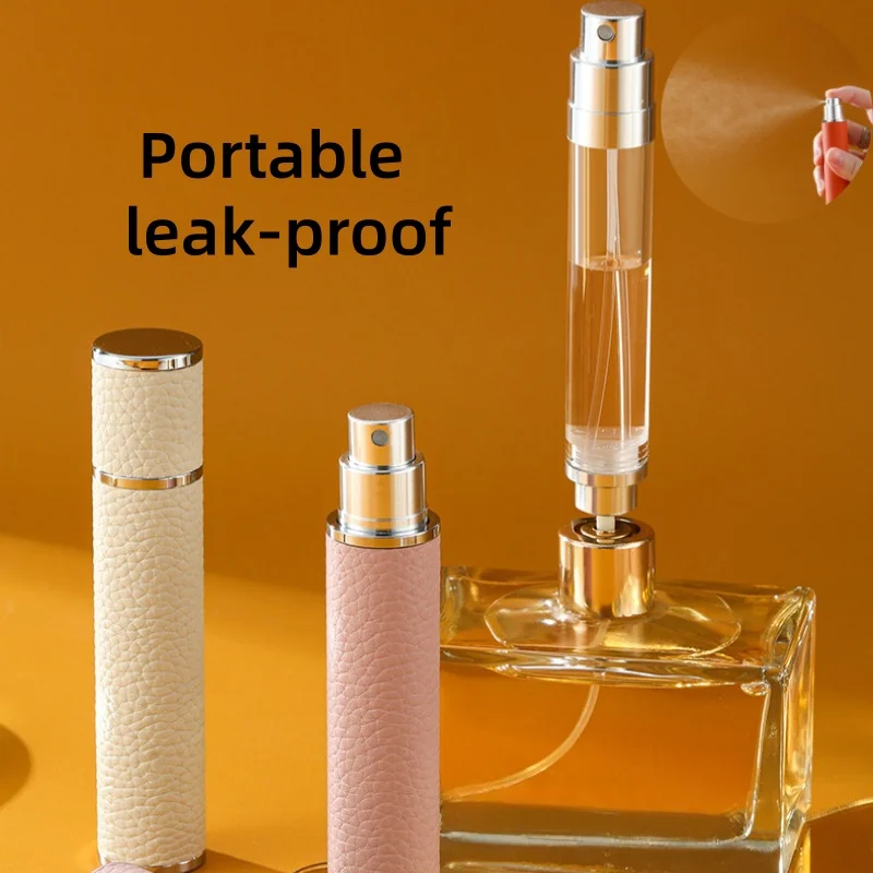 10ML Portable Compact Leather Perfume Bottle - Multipurpose Sprayer Refillable Empty Perfume Atomizer for Travel Outdoor Use
10ML Portable Compact Leather Perfume Bottle - Multipurpose Sprayer Refillable Empty Perfume Atomizer for Travel Outdoor Use