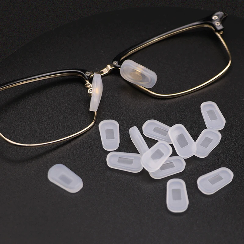 1pair Glasses Accessories Nose Pads, Silicone Non-slip Nose Pads Anti-indentation, Nose Decompression Nose Pads
1pair Glasses Accessories Nose Pads, Silicone Non-slip Nose Pads Anti-indentation, Nose Decompression Nose Pads
