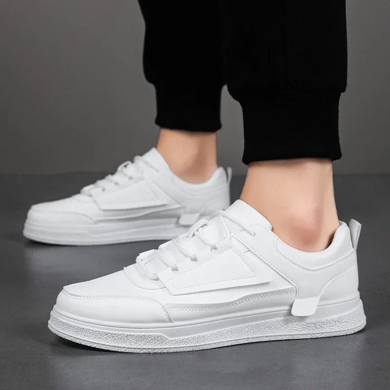 Spring 2025 Men's Low-Top Fashion Sneakers Versatile Casual Sports Shoes Breathable round Toe Pure Color Korean Style Shoes
Spring 2025 Men's Low-Top Fashion Sneakers Versatile Casual Sports Shoes Breathable round Toe Pure Color Korean Style Shoes