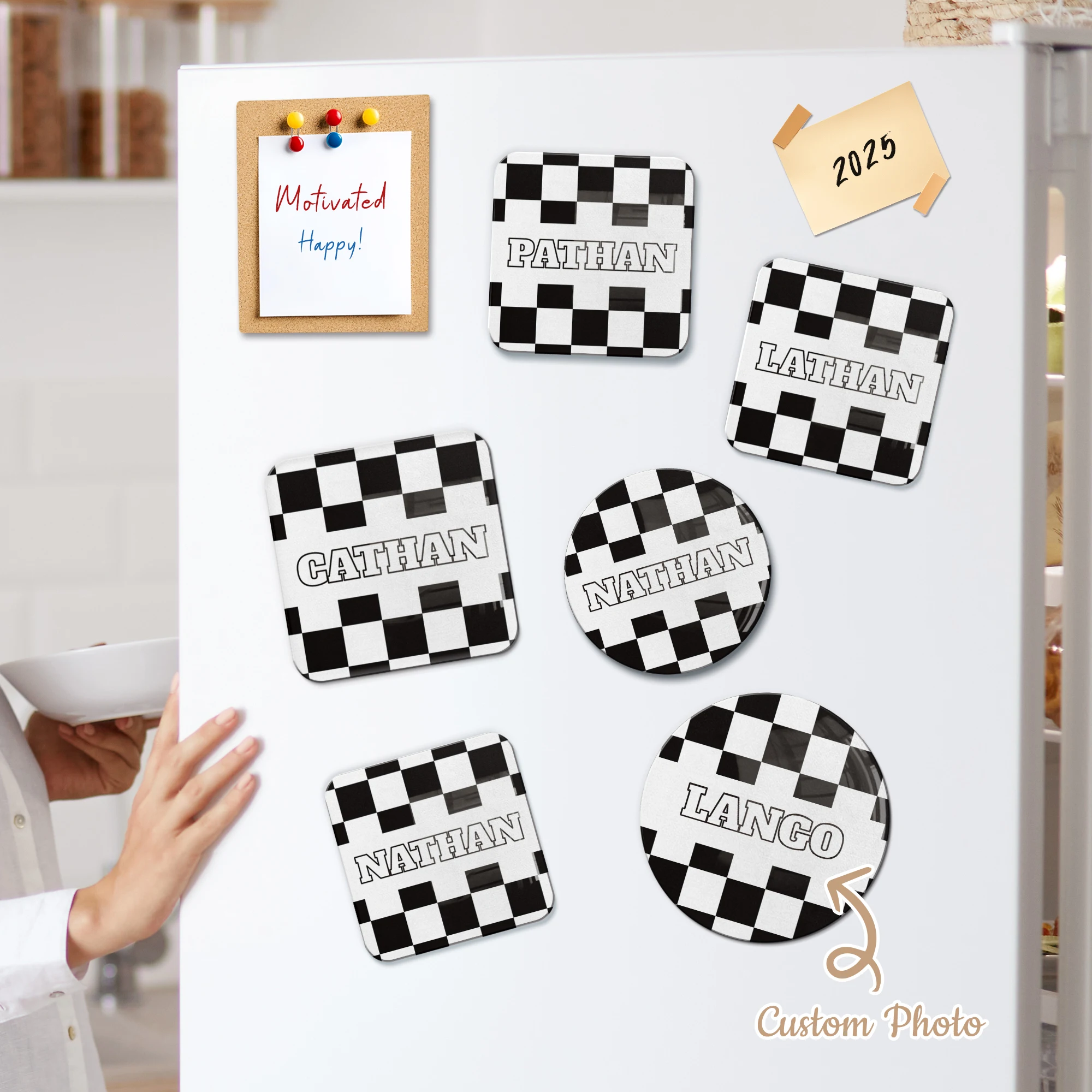 Customized Track Name Acrylic Refrigerator Magnet Personalized Gift Home Kitchen Catering Whiteboard Home Decoration
Customized Track Name Acrylic Refrigerator Magnet Personalized Gift Home Kitchen Catering Whiteboard Home Decoration