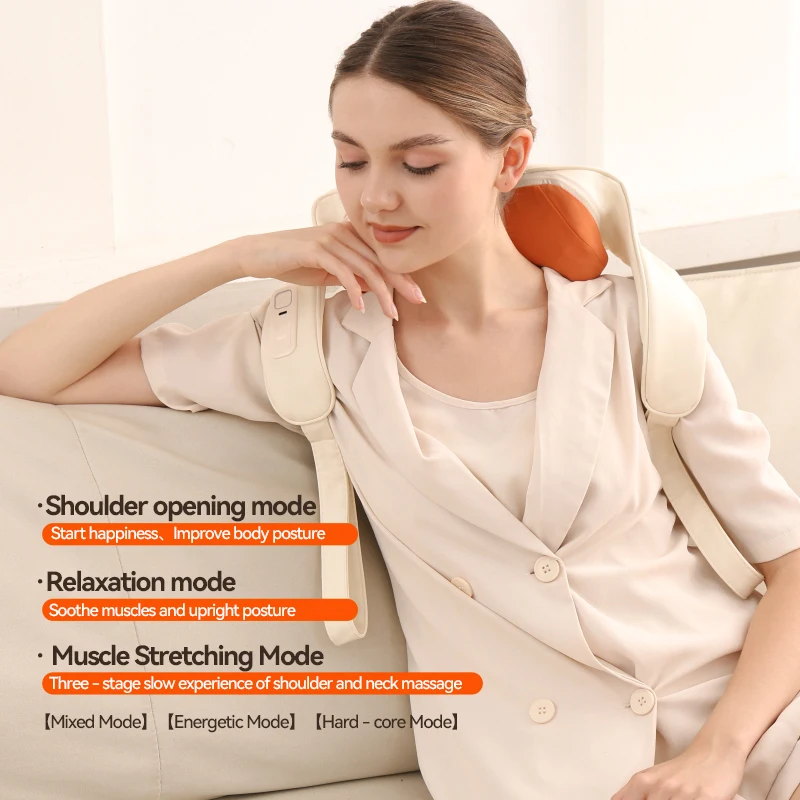 Электрический массажер-накидка шиацу для шеи и спины с подушкой для тела и поясницы
Электрический массажер-накидка шиацу для шеи и спины с подушкой для тела и поясницы