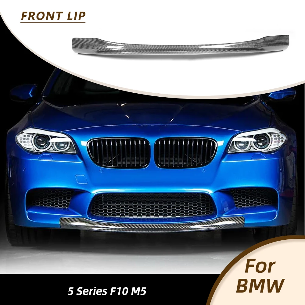 For BMW 5 Series F10 Real M5 Only Car Front Bumper Lip Spoiler Splitters Apron 2012-2016 Carbon Fiber FRP Front Lip No for Base
For BMW 5 Series F10 Real M5 Only Car Front Bumper Lip Spoiler Splitters Apron 2012-2016 Carbon Fiber FRP Front Lip No for Base