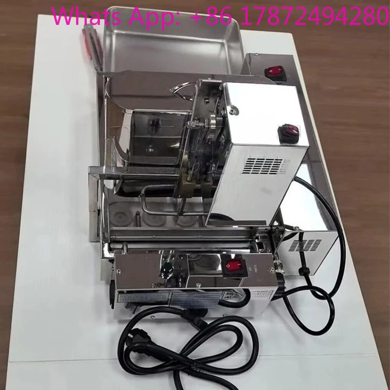 Automatic Donut Fryer Maker Electric 110v 220v Doughnut Making Equipment 4 Row Donut Machine
Automatic Donut Fryer Maker Electric 110v 220v Doughnut Making Equipment 4 Row Donut Machine