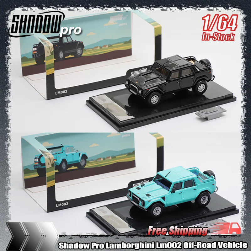 Shadow Pro 1:64 Lamborghini Lm002 Off-Road Vehicle Simulation Alloy Miniature Die-Cast Car Model Custom Toys Collectible Display
Shadow Pro 1:64 Lamborghini Lm002 Off-Road Vehicle Simulation Alloy Miniature Die-Cast Car Model Custom Toys Collectible Display