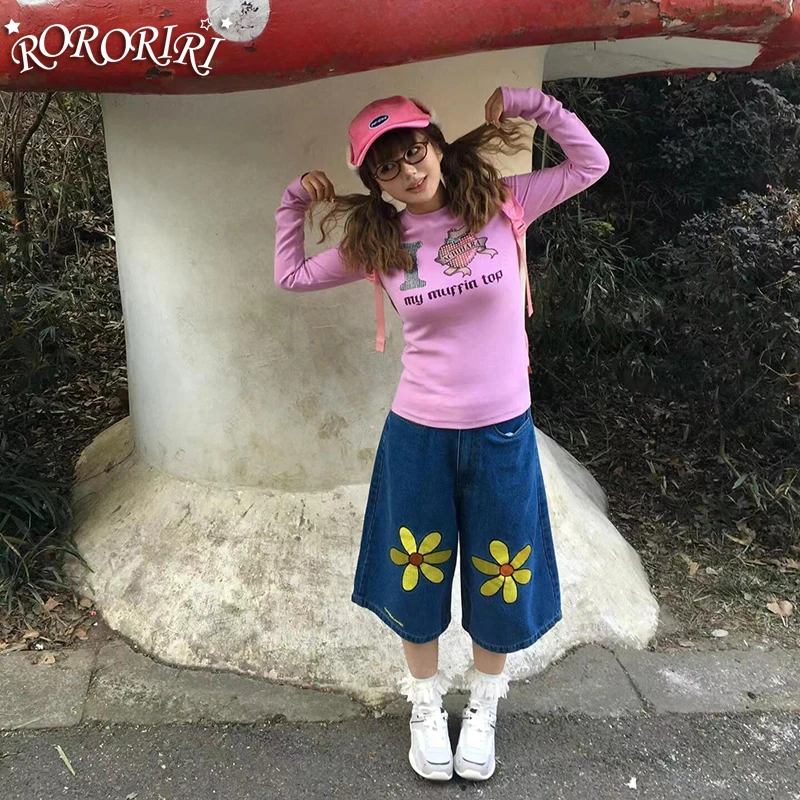 RORORIRI Джинсовые шорты с цветочной вышивкой унисекс, прямые широкие летние шорты в американском стиле ретро для мужчин и женщин с рисунком подсолнуха
RORORIRI Джинсовые шорты с цветочной вышивкой унисекс, прямые широкие летние шорты в американском стиле ретро для мужчин и женщин с рисунком подсолнуха