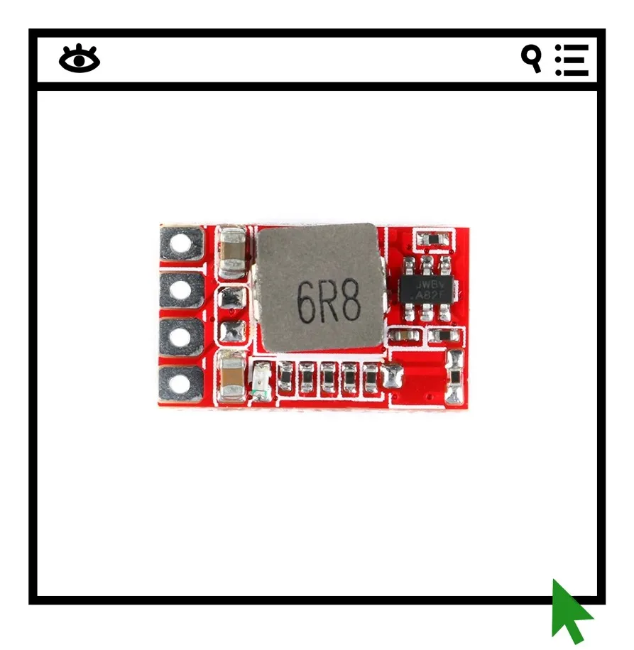 5PCS DC-DC 1.3A voltage reduction and stabilization power module 12V24V to 5/3.3/9V model aircraft
5PCS DC-DC 1.3A voltage reduction and stabilization power module 12V24V to 5/3.3/9V model aircraft