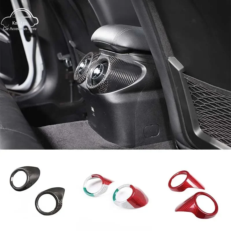 For Alfa Romeo Giulia 2017-2020 Real Carbon Fiber Car Styling Rear Exhaust Vent Decorative Frame Car Interior Accessories
For Alfa Romeo Giulia 2017-2020 Real Carbon Fiber Car Styling Rear Exhaust Vent Decorative Frame Car Interior Accessories