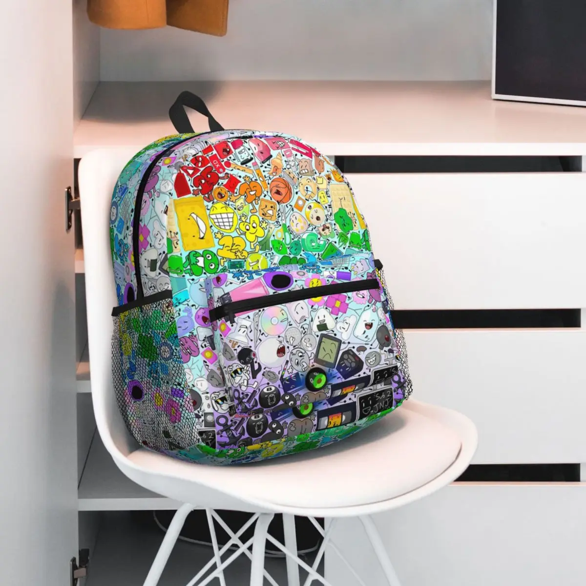 BFDI All Characters Backpack Daypack Large Capacity Boys Girls BookBag School Bag Shoulder Bags for Men Women
BFDI All Characters Backpack Daypack Large Capacity Boys Girls BookBag School Bag Shoulder Bags for Men Women
