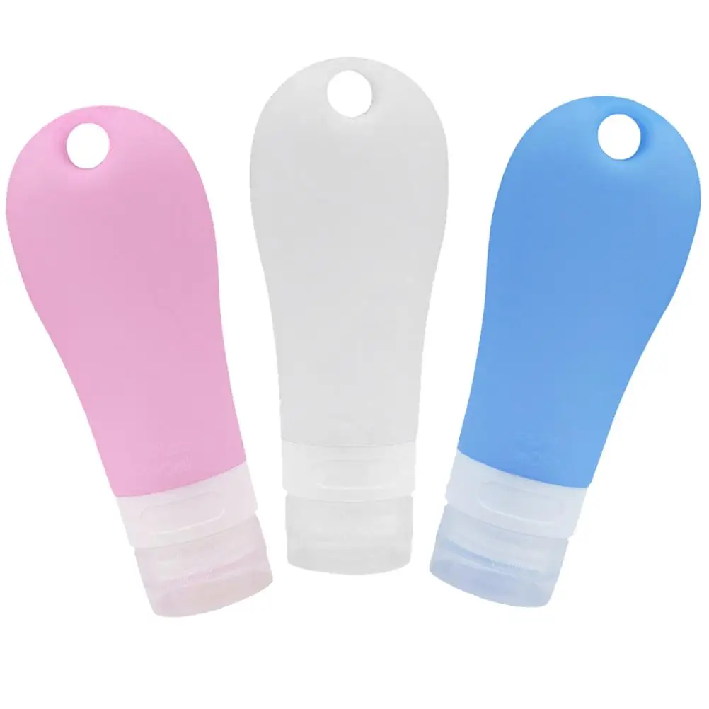 3Pcs 90ml Travel Bottles Reusable Silicone Containers for Shampoo Body Lotion Liquid Soap Toiletries EcoFriendly NonToxic Safe
3Pcs 90ml Travel Bottles Reusable Silicone Containers for Shampoo Body Lotion Liquid Soap Toiletries EcoFriendly NonToxic Safe