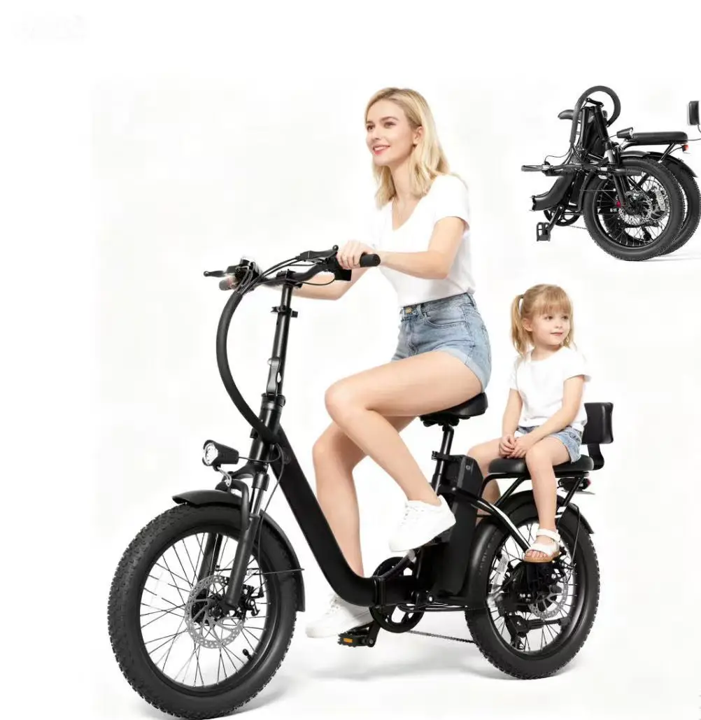 20 Inch Electric Folding E-Bike With 50KM Rear Hub Motor 20*3.0 Inch Fat Tire 7 Speeds Smart Disc Brake System 15AH 1000W
20 Inch Electric Folding E-Bike With 50KM Rear Hub Motor 20*3.0 Inch Fat Tire 7 Speeds Smart Disc Brake System 15AH 1000W