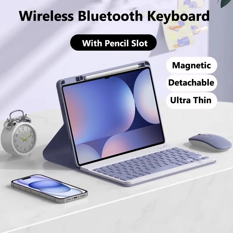 for Xiaomi Pad 7 2024 11.2 7 Pro 11.2 Inch 5 11 6 Pro 11 2023 for Redmi Pad SE 11 Inch with Wireless Mouse Bluetooth Keyboard
for Xiaomi Pad 7 2024 11.2 7 Pro 11.2 Inch 5 11 6 Pro 11 2023 for Redmi Pad SE 11 Inch with Wireless Mouse Bluetooth Keyboard