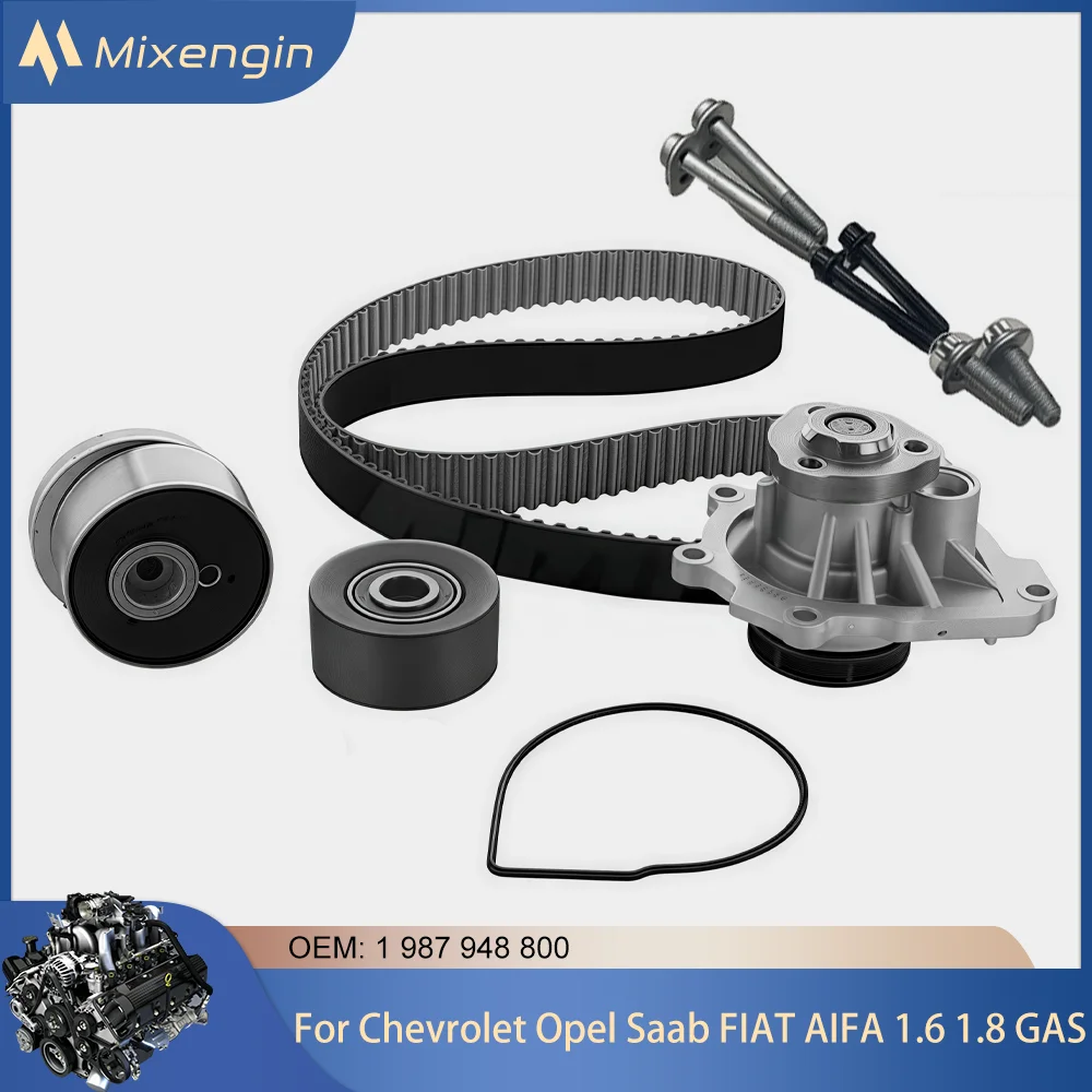Timing Belt + Water Pump Kit Fit 1.6L 1.8L GAS 1987948800 For Chevrolet Opel FIAT Croma Stilo Alfa Romeo 159 1.6 1.8 L T 04-17
Timing Belt + Water Pump Kit Fit 1.6L 1.8L GAS 1987948800 For Chevrolet Opel FIAT Croma Stilo Alfa Romeo 159 1.6 1.8 L T 04-17