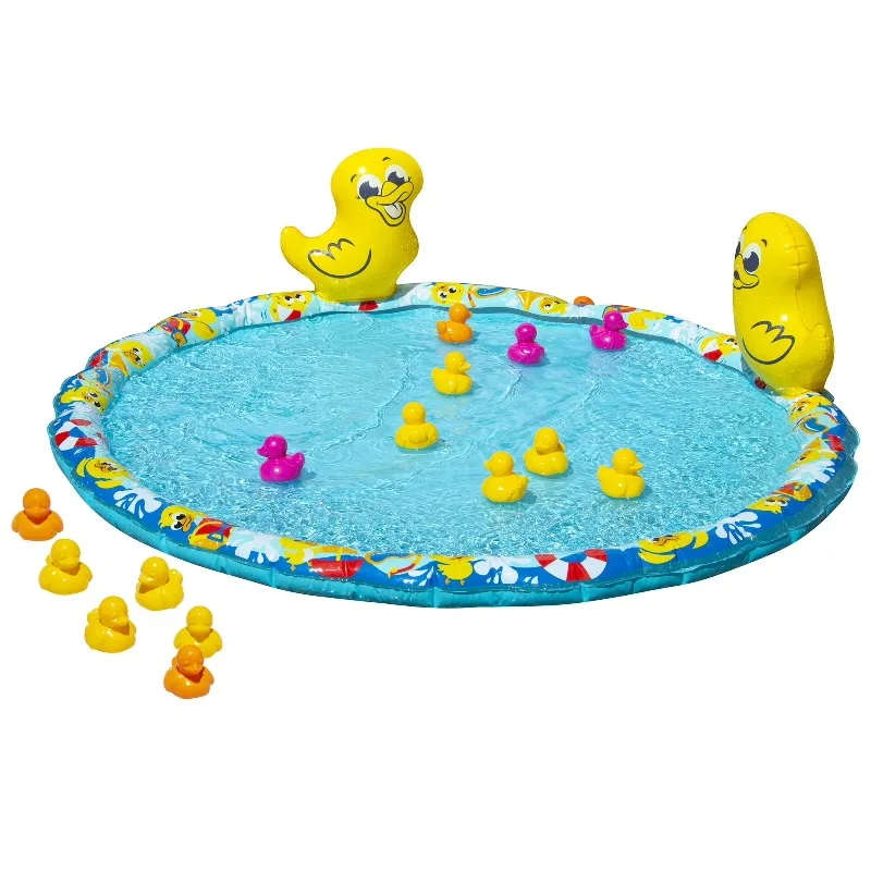 48 in Dia Splash Mat Outdoor Summer Water Play for Babies Toddlers 18 Months +
48 in Dia Splash Mat Outdoor Summer Water Play for Babies Toddlers 18 Months +