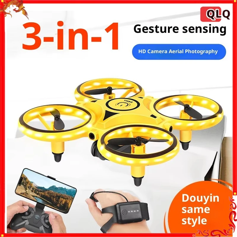 New 2026 RC Mini Quadcopter UFO Smart Watch Remote Control Gesture Aircraft Altitude Hold Feature for Kids
New 2026 RC Mini Quadcopter UFO Smart Watch Remote Control Gesture Aircraft Altitude Hold Feature for Kids