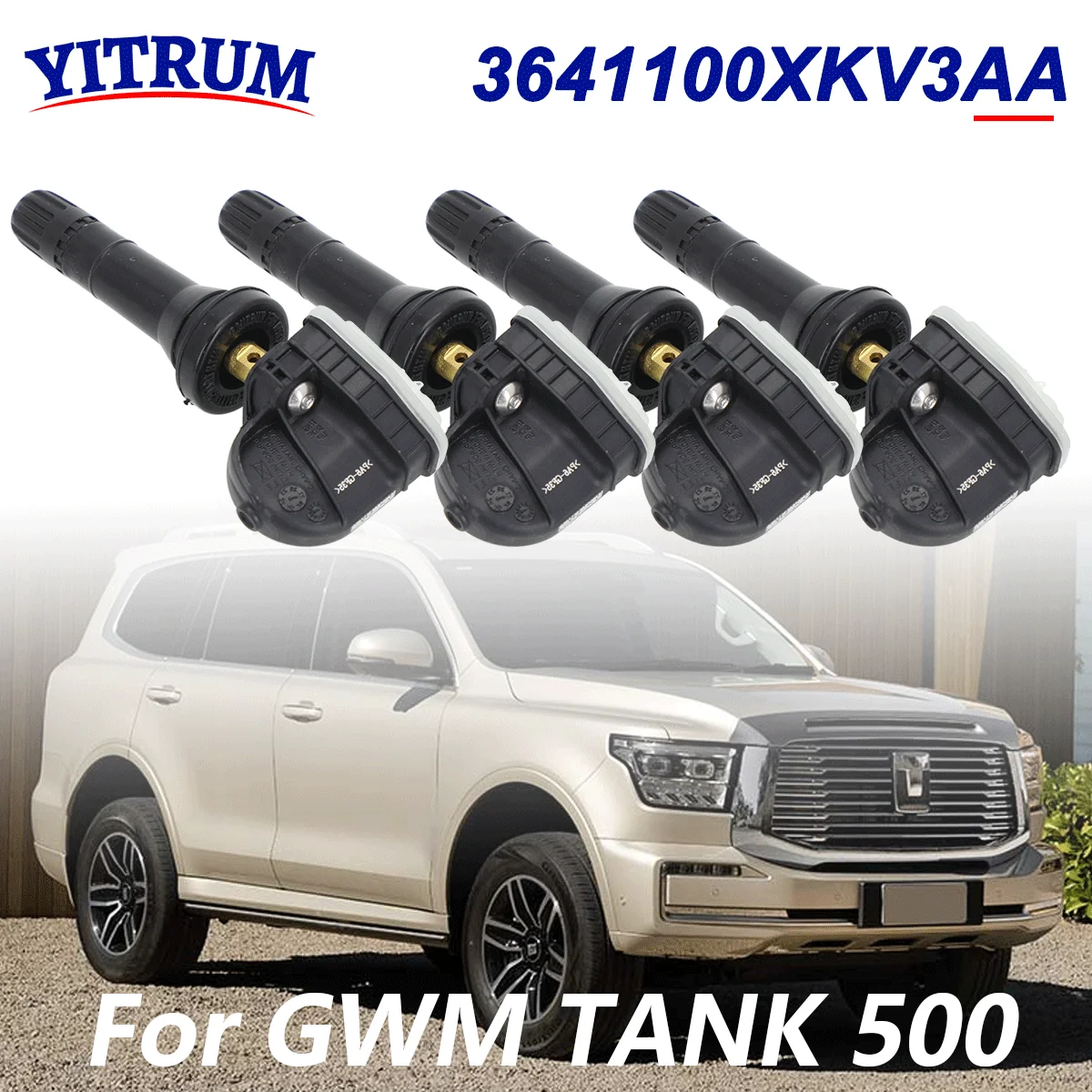 3641100XKV3AA For Greatwall Tank 500 2022 2023 2024 TPMS Tire Pressure Sensor Tire Pressure Monitoring System 433MHz 1/4PCS
3641100XKV3AA For Greatwall Tank 500 2022 2023 2024 TPMS Tire Pressure Sensor Tire Pressure Monitoring System 433MHz 1/4PCS