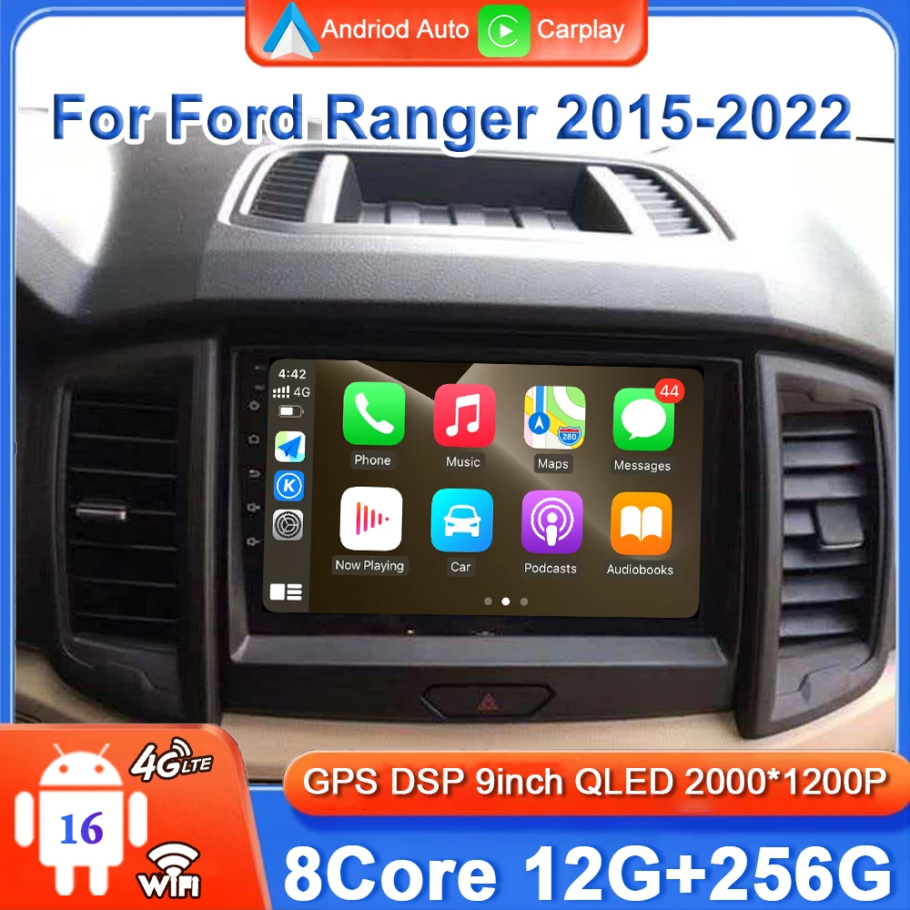 9" Android 16 Car Radio Stereo DSP For Ford Ranger 2015-2022 Vedio Multimedia Player CarPlay Autoradio Head Unit GPS QLED Screen
9" Android 16 Car Radio Stereo DSP For Ford Ranger 2015-2022 Vedio Multimedia Player CarPlay Autoradio Head Unit GPS QLED Screen